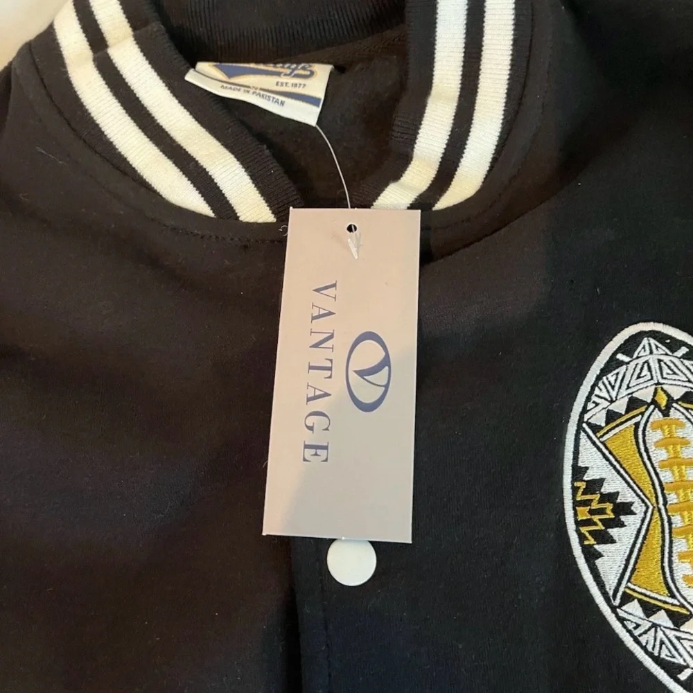 NWT Embroidered Vantage Men’s Size XL NCAA Lettermen Jacket ESPN New Mexico Bowl - Picture 5 of 16